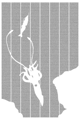 Illustration for article titled Read an entire novel in these striking text-only posters